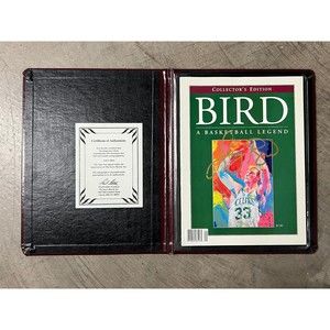 LARRY BIRD Retirement NIGHT February 4, 1993 Autographed Boston Celtics Program